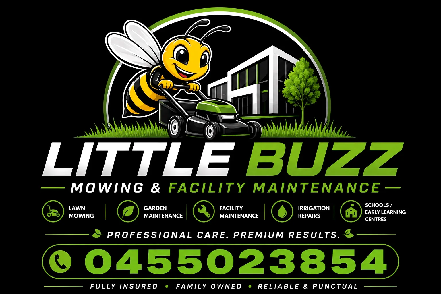 Little Buzz Mowing and Facility Maintenance logo