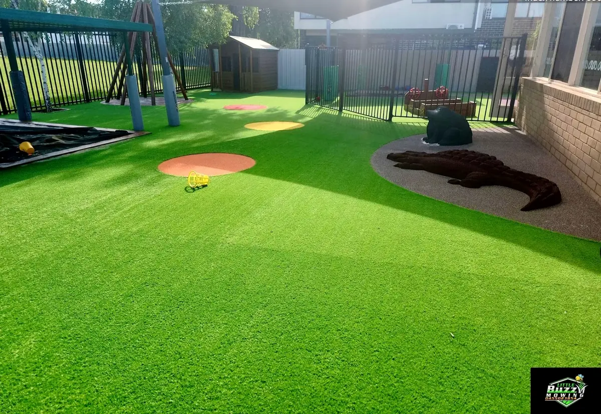 Completed Little Buzz grounds maintenance project